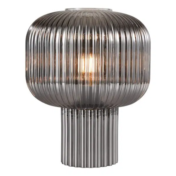 striking ribbed glass table lamp (Copy) - Stillorgan Decor