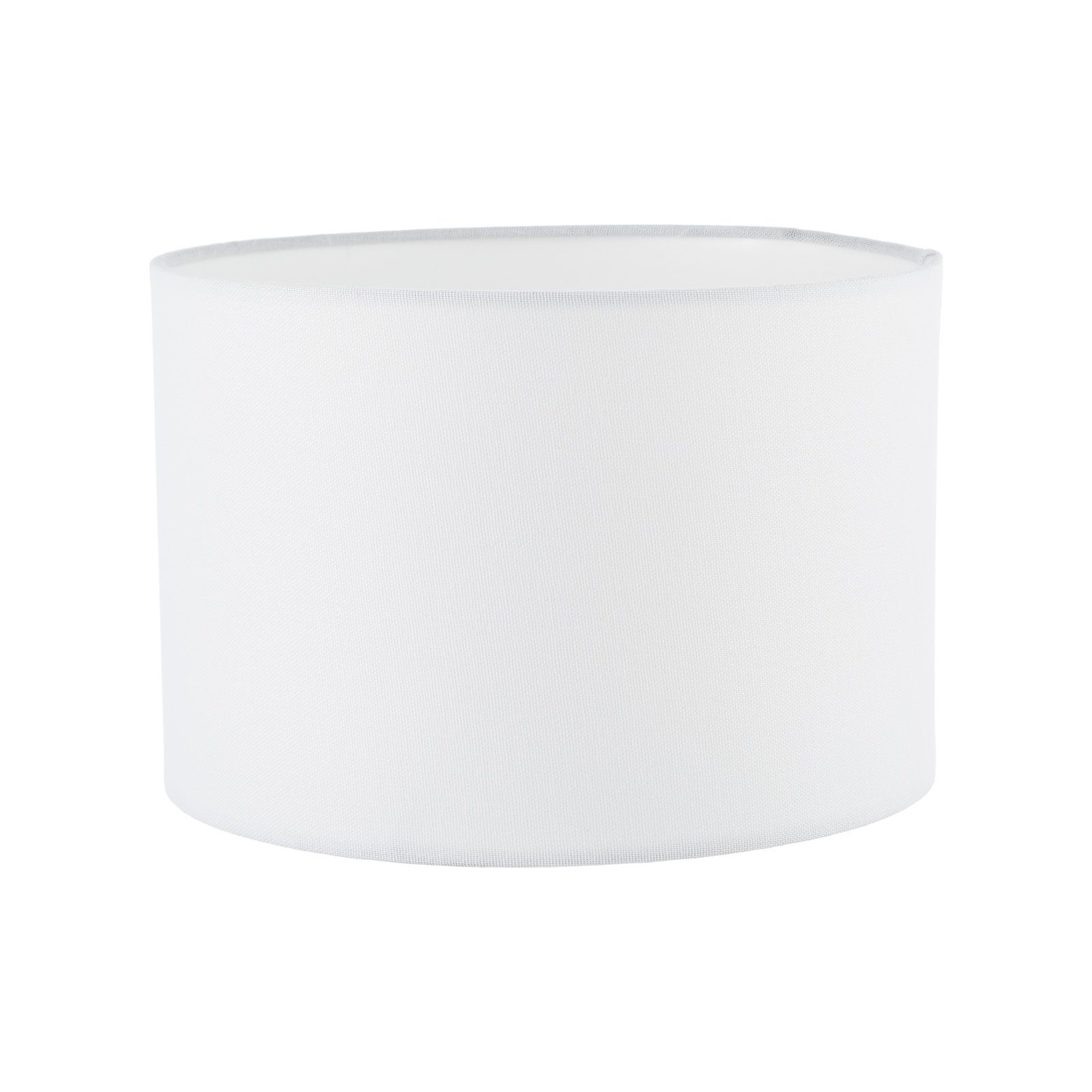 Abajur cilíndrico piramidal de linho branco 25cm 2 Abajur cilíndrico piramidal de linho branco de 25 cm - Stillorgan Decor