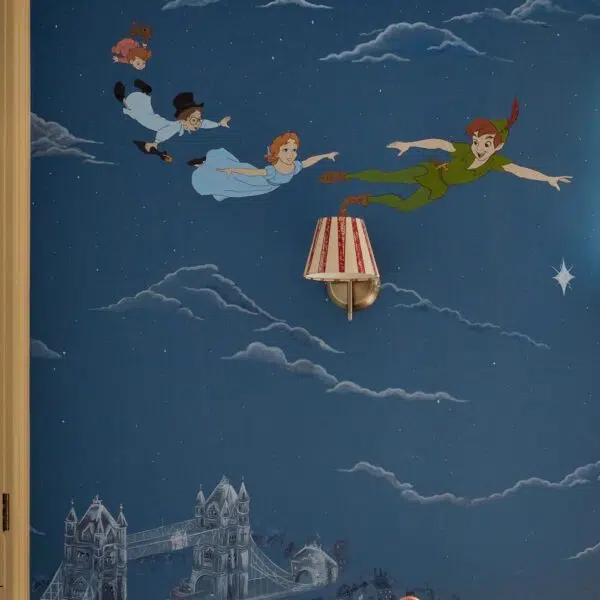 peter pan wallpaper mural by disney x sanderson - Stillorgan Decor