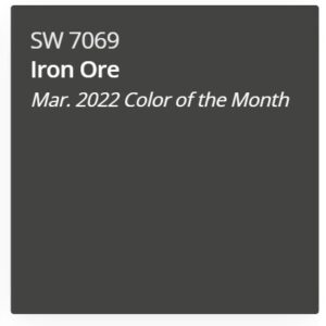 iron ore by sherwin williams (Copy) - Stillorgan Decor