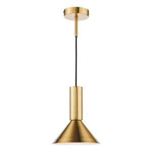 versatile pendant / wall light natural brass - Stillorgan Decor