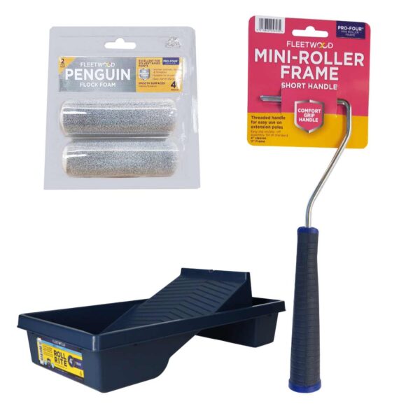 fleetwood 4" mini roller kit for wood - Stillorgan Decor