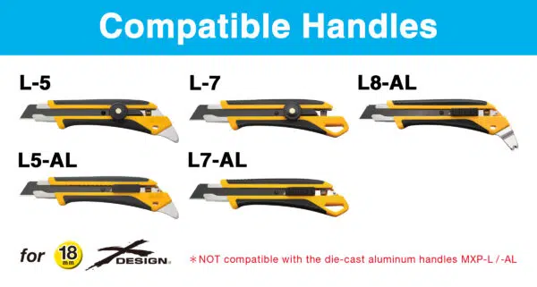 olfa x-design companion holder + l5-al knife combo pack - Stillorgan Decor