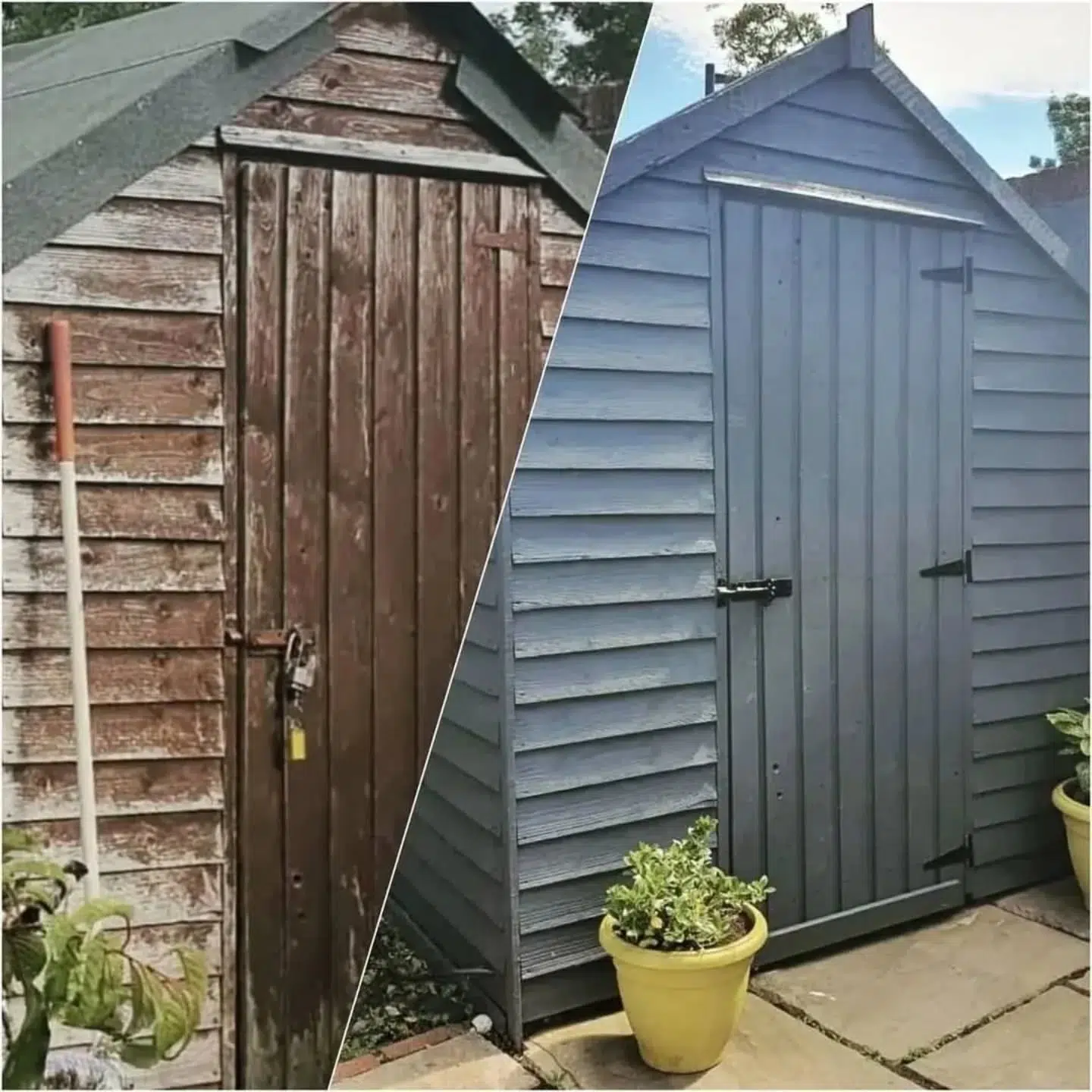 It's finally exterior wood painting season - add this to your list of spring and summer projects! ☀️

You can transform an old weathered shed into a like-new one that will be a feature piece of your garden!

That's what Lisa @seoigehome did with our Painting Made Easy 'Shed Transformation Kit' featuring the super flexible, flake and crack resistant Superflex Wood Paint! 

Lisa chose 🎨 Shabby Dark Grey from the @shabby.ie Colour Collection and it looks beautiful with mustard accessories!

Our Painting Made Easy 'Shed Transformation Kit' is available in ranges of beautiful colours and is available for delivery nationwide!