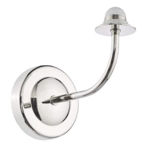 versatile rechargeable wall light polished nickel base only - Stillorgan Decor