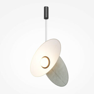 modern evolution ceiling pendant light - grey - Stillorgan Decor