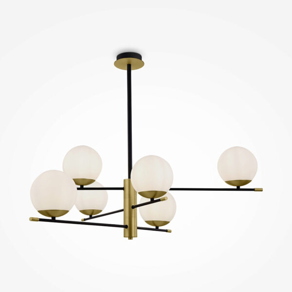 modern 6 globe nostalgia ceiling pendant light - Stillorgan Decor