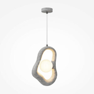 modern opus ceiling pendant grey - Stillorgan Decor