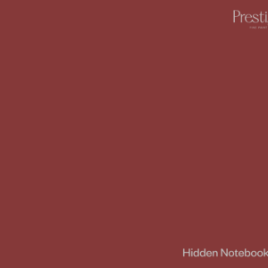 Hidden Notebook 60 - Stillorgan Decor