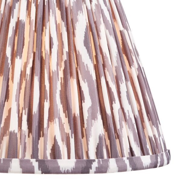 playful stacked spheres table lamp in gloss almond white with grey mix shade - Stillorgan Decor