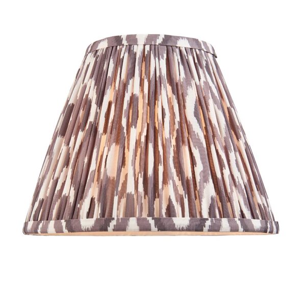 playful stacked spheres table lamp in gloss almond white with grey mix shade - Stillorgan Decor