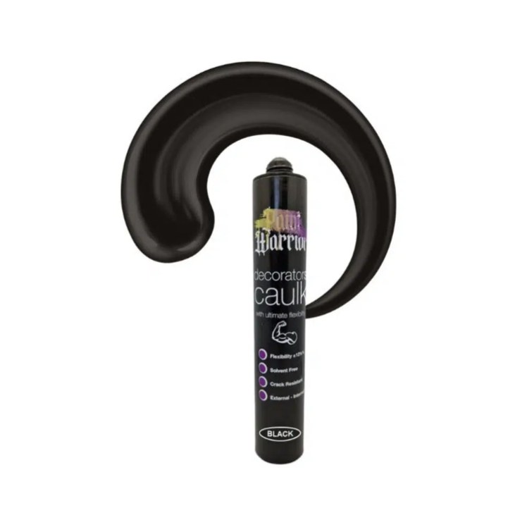 paint warrior schwarze, flexible Maler-Dichtmasse 380 ml 1 paint warrior schwarze, flexible Maler-Dichtmasse 380 ml - Stillorgan Decor