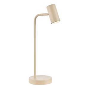 minimalistinė matinės pilkos spalvos stalinė lempa Stillorgan Decor