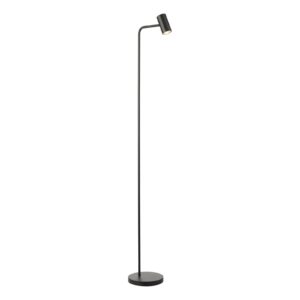 minimalistická pracovní stojací lampa matná černá - Stillorgan Decor