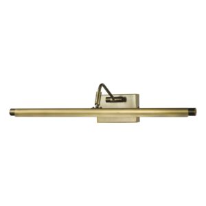 sophisticated cct 50cm picture light brushed bronze led - Stillorgan Decor