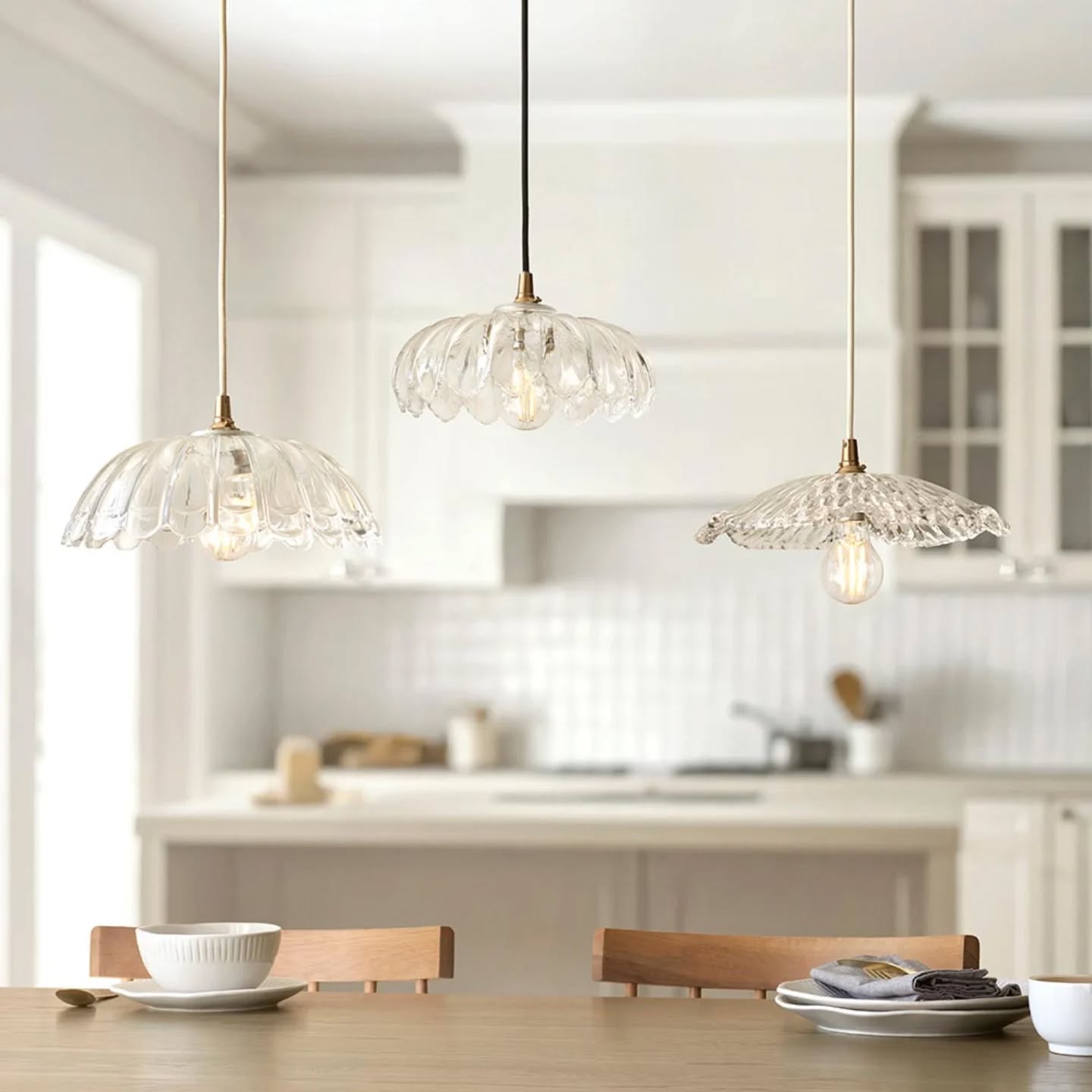 DTJJuW4jtFc 2 Elevate your space with timeless French elegance with our Classic French Style Pendant lights.
These pendants blend delicate glass with warm brass accents and a sleek black or parchment cable — casting beautiful light and vintage charm in any room.
Light up your kitchen, hallway or bedroom with style! 💡✨
