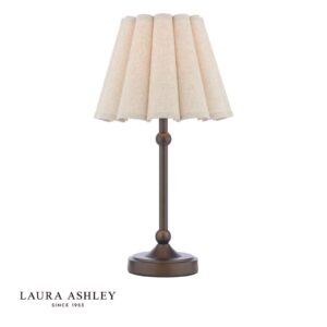 laura ashley Holwell namizna svetilka starinsko bronasta s senčnikom - Stillorgan Decor