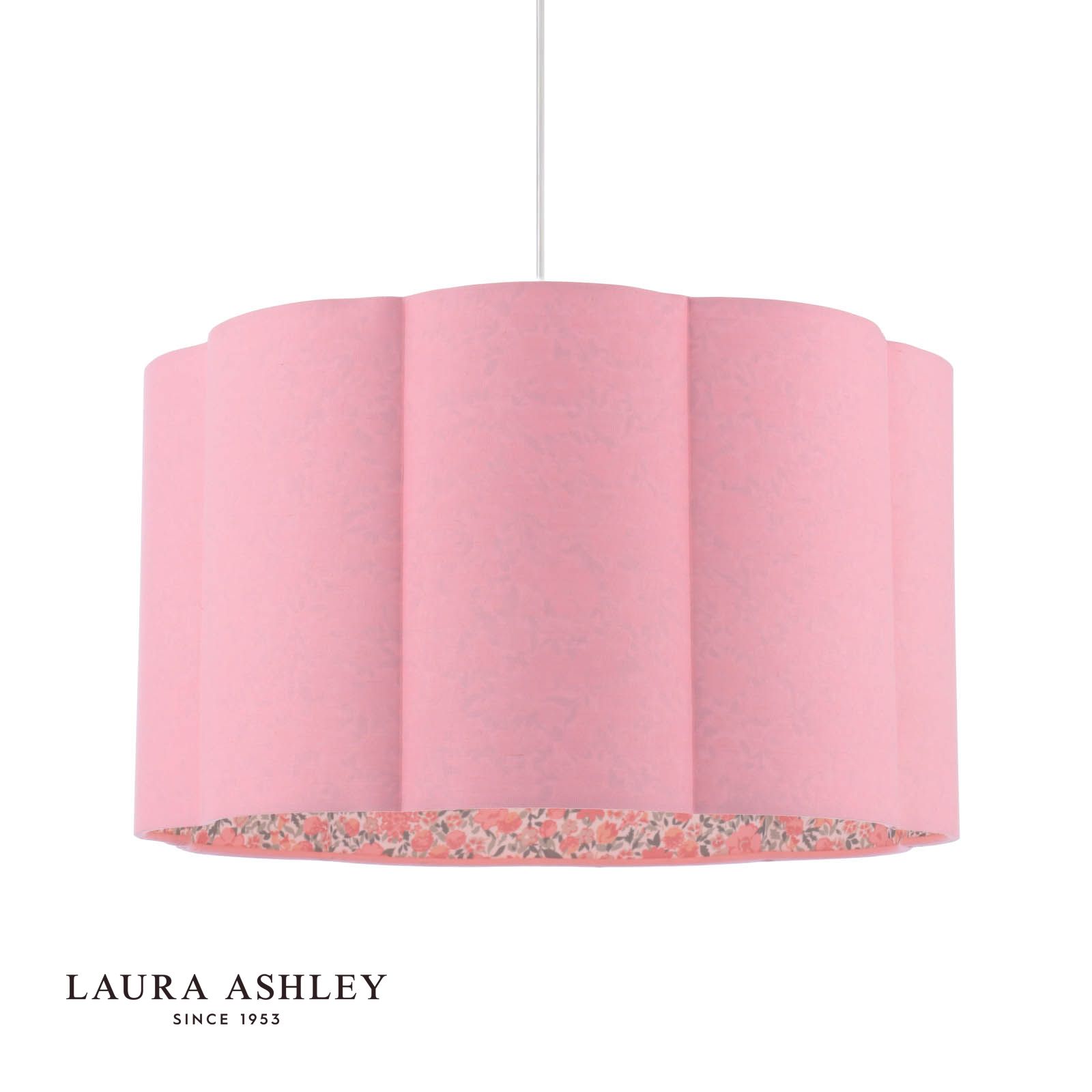 laura ashley algodão rosa Loveston scalloptom ed 38cm (somente tom) 1 laura ashley algodão rosa Loveston scallopSombra ed 38cm (somente a sombra) - Stillorgan Decor