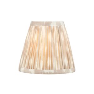 ikat taupe bomull empire skugga 15cm - Stillorgan Decor