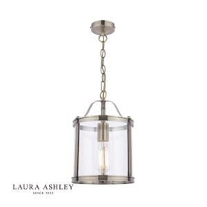laura ashley Harrington kulons ar antīka misiņa un stikla apdari - Stillorgan Decor