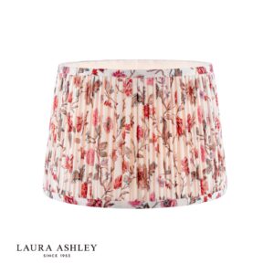 laura ashley Lingmell Trail krēmkrāsas kokvilnas konusveida cilindrveida lampas abažūrs 30 cm/12 collas - Stillorgan Decor