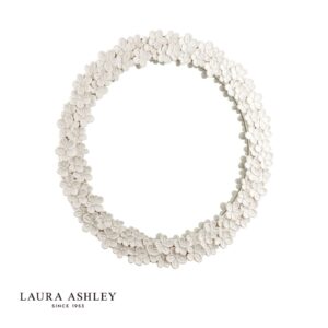 laura ashley Romsey spogulis matēti balts 65 cm - Stillorgan Decor