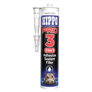 Klej, uszczelniacz i wypełniacz Hippo Pro3 biały - Stillorgan Decor